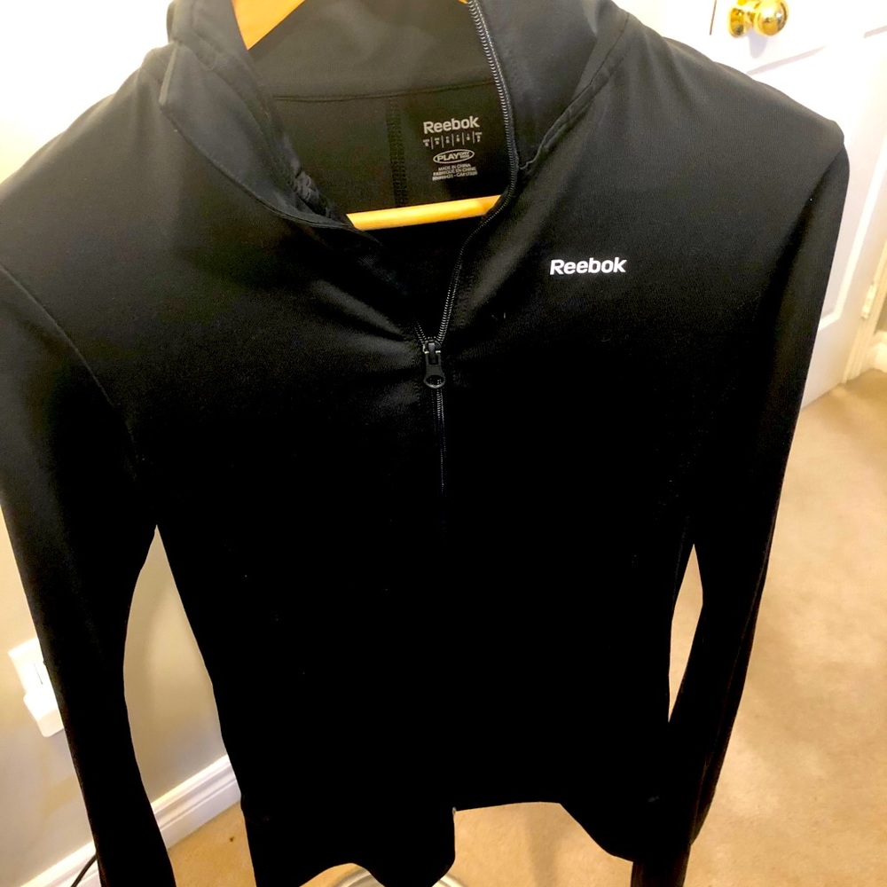 Mint Reebok womens Playdry track jacket in size S!